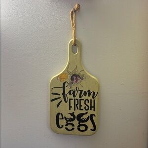 Fresh Rustic Yellow and Black Cutting Board